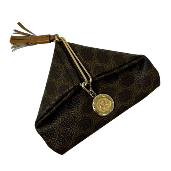 Celine Macadam Triomphe Coin Change Purse - Picture 1 of 5